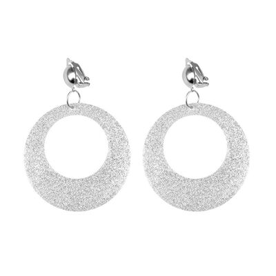 Paire Pendants d'oreille Glitter