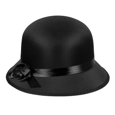 Chapeau Charleston lady-Noir