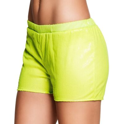 Culotte Sequins-Neon jaune