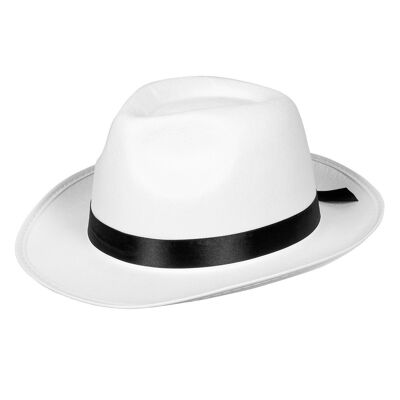 Chapeau Mafia-Blanc