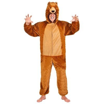 Costume adulte Ours peluche de luxe-max. 1,95 m