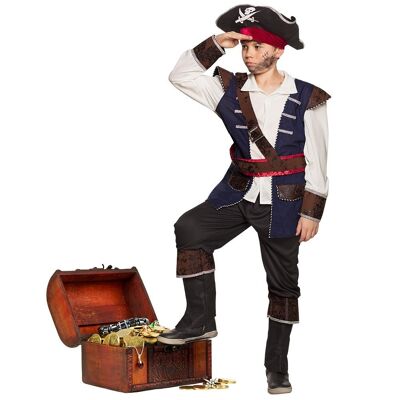 Costume enfant Pirate Vince-4-6 jaar