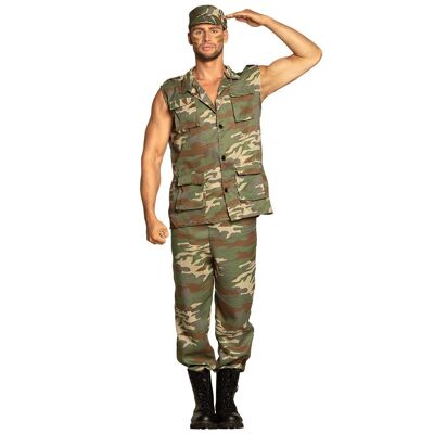 Costume adulte Officier de l'armée-50/52
