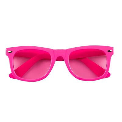 Lunettes party Dance-Rose fluo