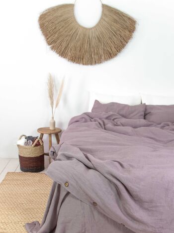 Parure de lit en lin Dusty Lavender - US King + Standart 2