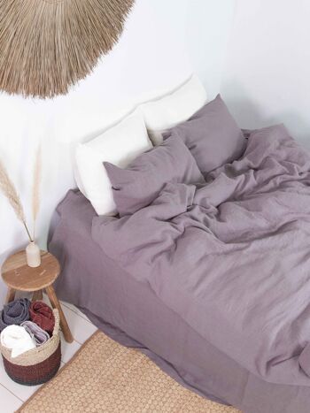 Parure de lit en lin Dusty Lavender - EUSuperKing+Standart 4