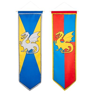 Etendard Knights & Dragons