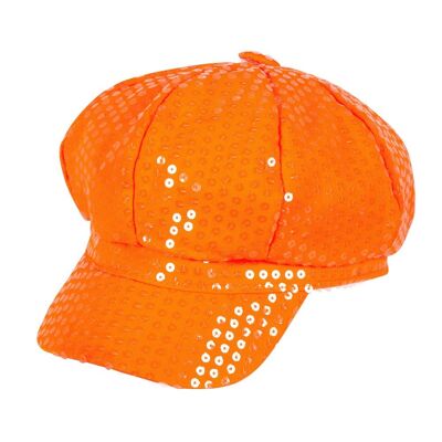 Casquette Spangles-Néon orange