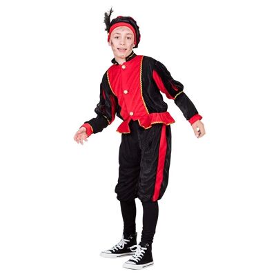 Costume enfant Père Fouettard-4-6 jaar-Rouge