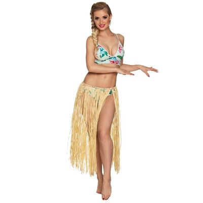 Jupe hawaiienne Raffia-Naturel