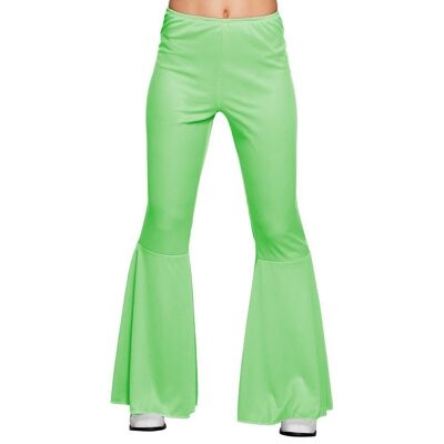 Pantalon flare-Vert