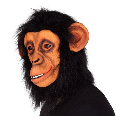 Masque tête latex Chimpanzé