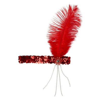 Bandeau Flapper-Rouge