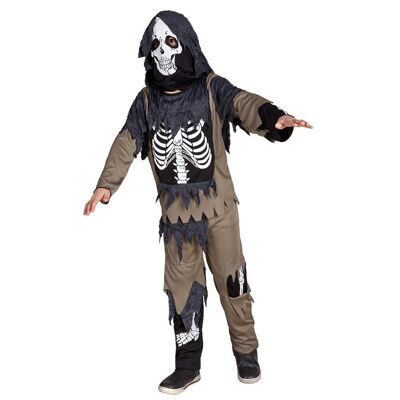 Costume enfant Zombie skeleton-7-9 jaar