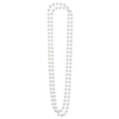 Set 2 Colliers Magali-Blanc perle