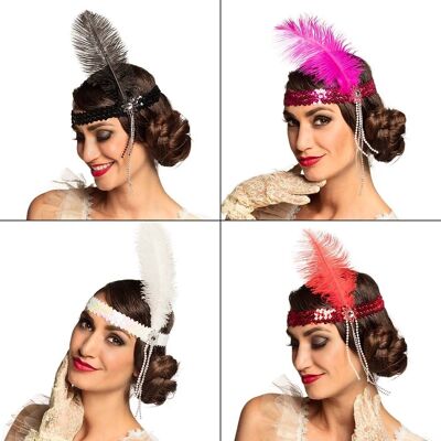 Bandeau Flapper-Assorti