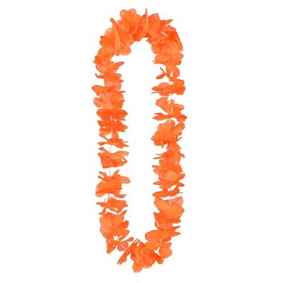 Collier hawaiien Ohana-Orange