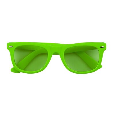 Lunettes party Dance-Vert fluo