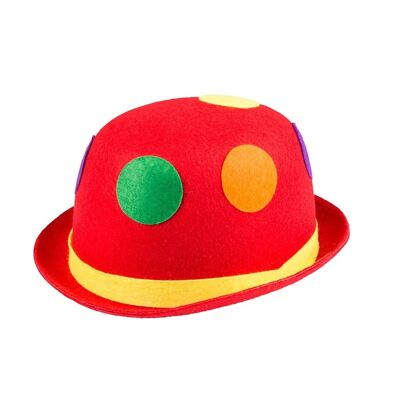 Chapeau Binky bowler-Rouge