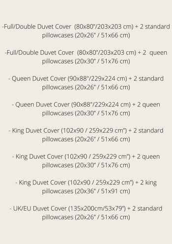 Parure de lit en lin Blanc - US King + Queen 5