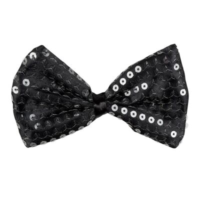 Noeud papillon Spangles-Noir