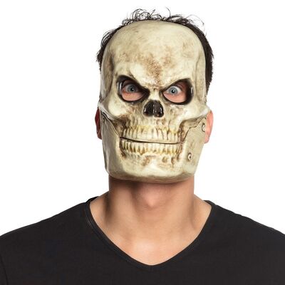 Masque visage PVC Tête de mort