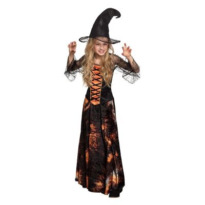 Costume enfant Dazzling witch-7-9 jaar