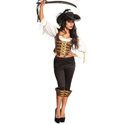 Costume adulte Pirate Tempest-36/38
