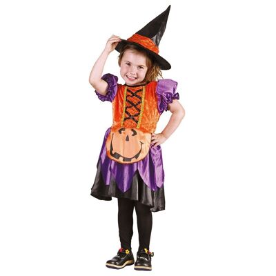 Costume enfant Pumpkin witch-3-4 jaar