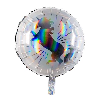Ballon Foil Anniversaire Licorne