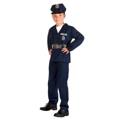 Costume enfant Officier de police-4-6 jaar