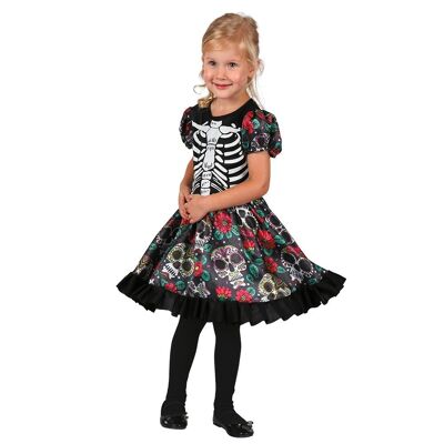 Costume enfant Pequeña Calavera-3-4 jaar