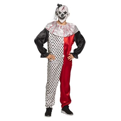 Costume adulte Psycho clown-M/L