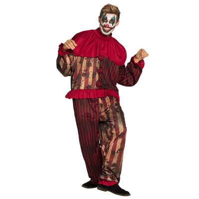 Costume adulte Clown de minuit-50/52