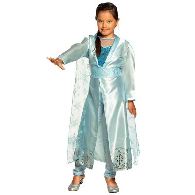 Costume enfant Princesse des neiges-10-12 jaar