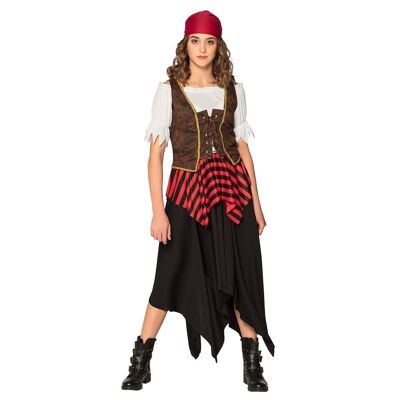 Costume adolescent Pirate Tornado-14-16 jaar