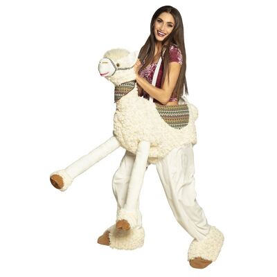 Costume adulte Sur un lama