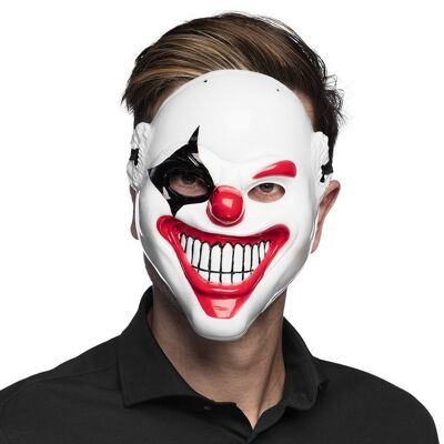 Masque visage Clown d'horreur