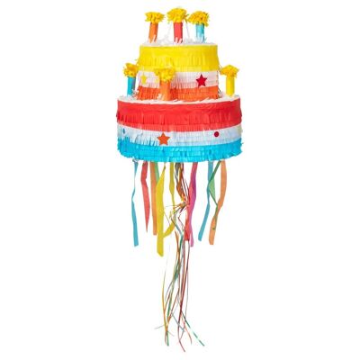 Piñata à tirer Gâteau d'anniversaire