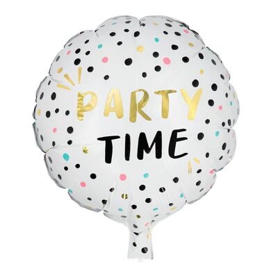 Ballon en aluminium 'Party Time'