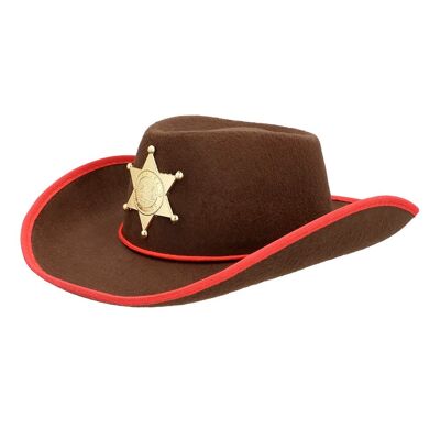 Chapeau d'enfant Sheriff débutant