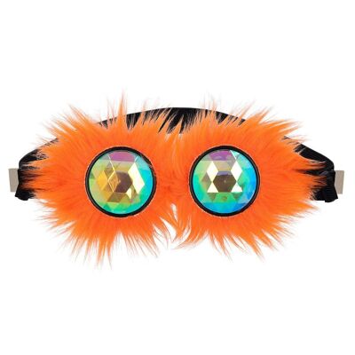 Lunettes party Rave-Orange