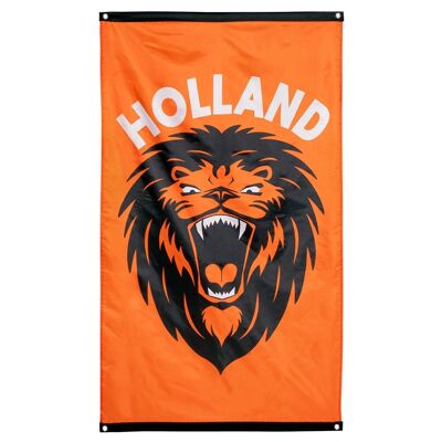 Drapeau polyester lion rugissant 'Holland'