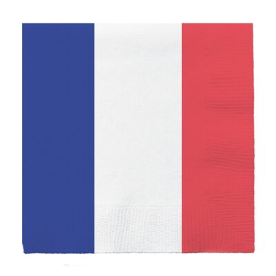 Set 20 serviettes en papier France