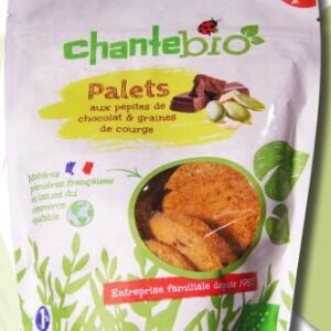 Palets bio aux pépites de chocolat et graines de courge