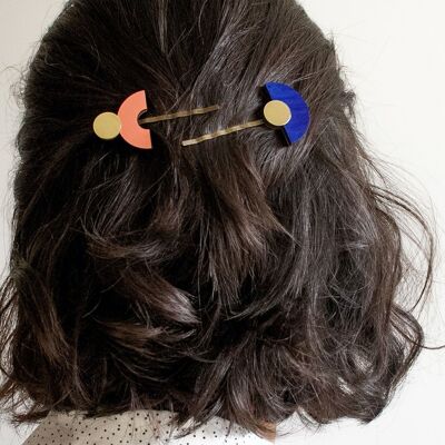 Geometric hairpins | Modern hair clips | Ekster Minimalist Hair Clips