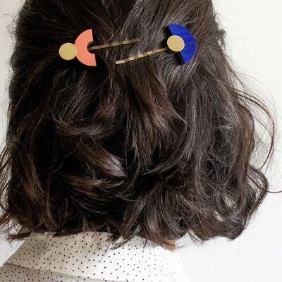 Geometrische Haarnadeln | Moderne Haarspangen | Ekster minimalistische Haarspangen