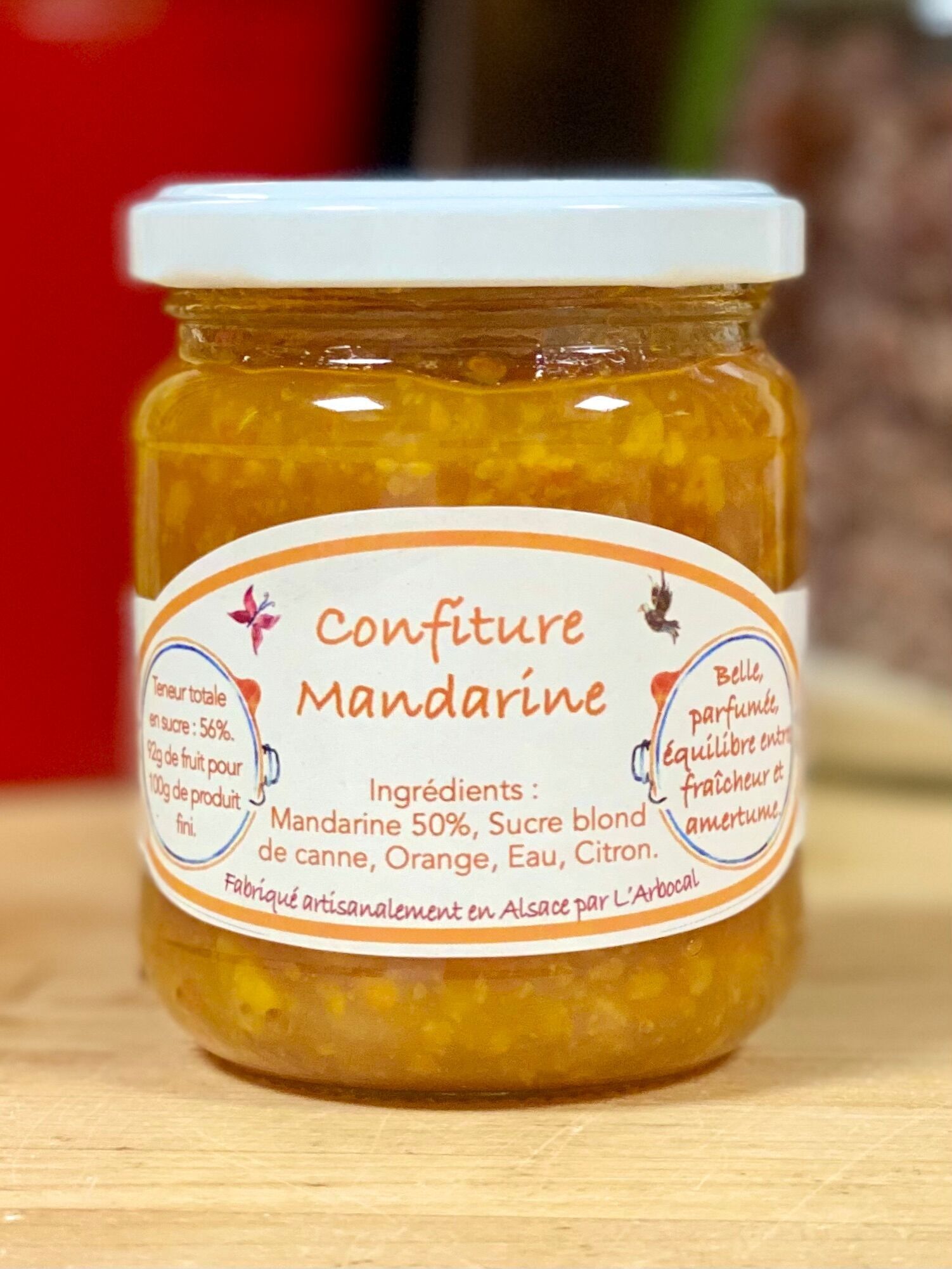 Marmellata di mandarini - Biologica