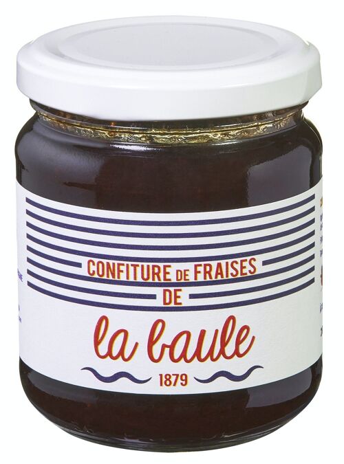 Confiture artisanale de fraise de la Baule - 220 g