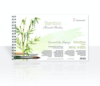 Carnet de voyage en bambou 1